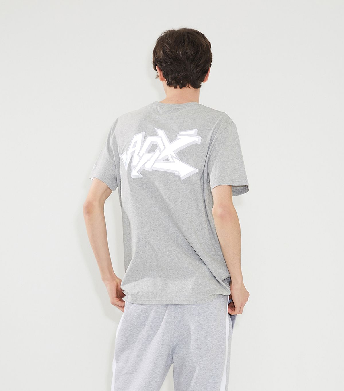 에이오엑스(AOX) Aox SS tshirt(Gray)