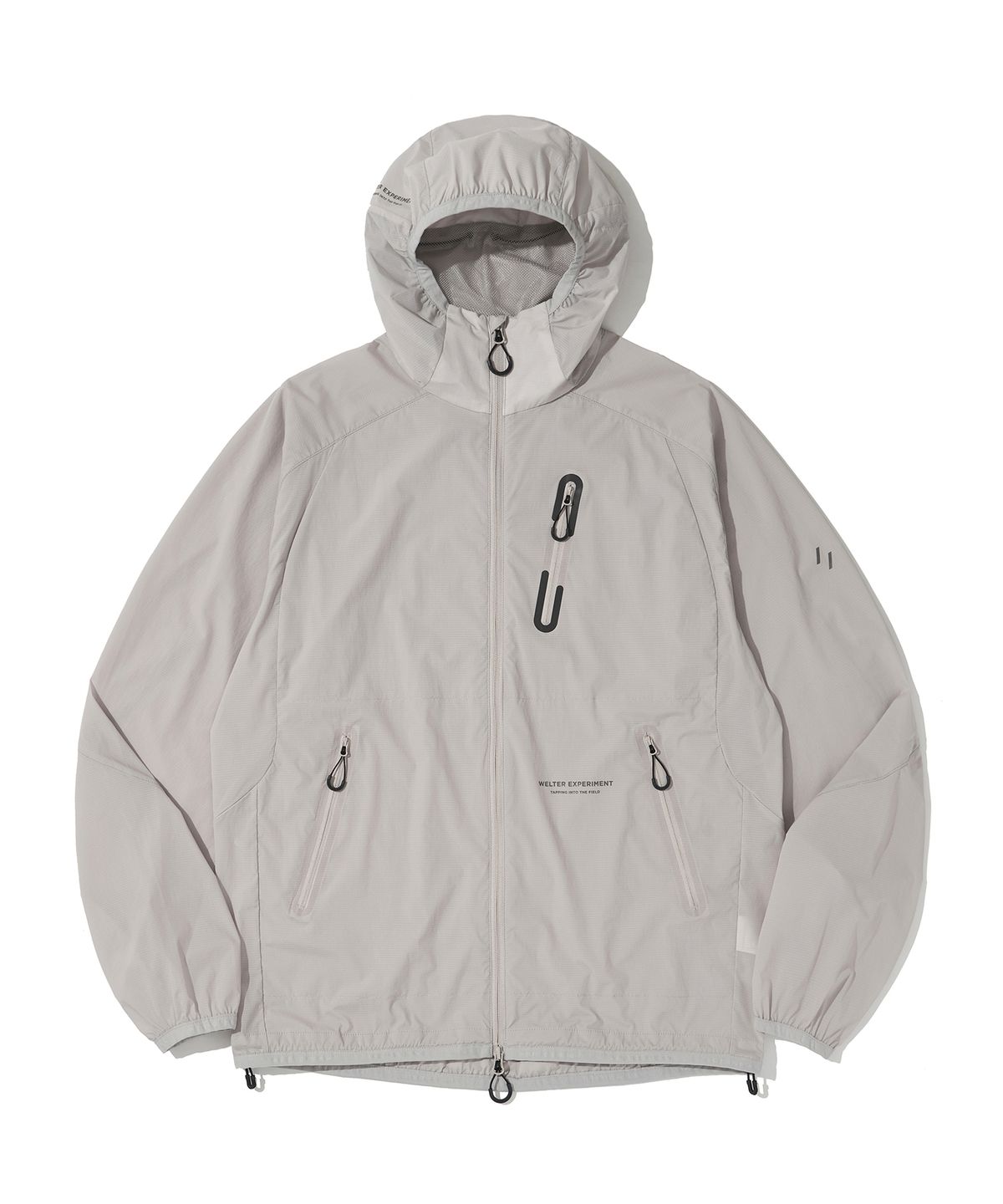 웰터 익스페리먼트(WELTER EXPERIMENT) LIGHT PACKABLE WINDBREAKER_LIGHT GRAY_WOL059