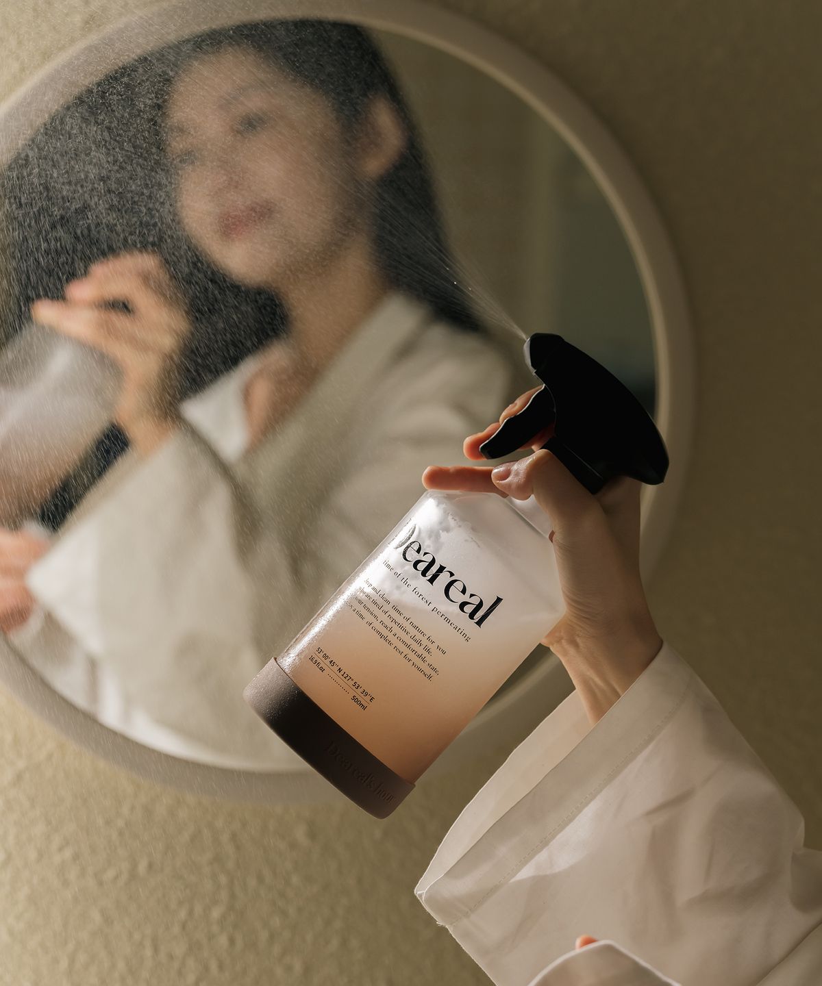 디어리얼(DEAREAL) 편백오일수 섬유 탈취제 500ml
