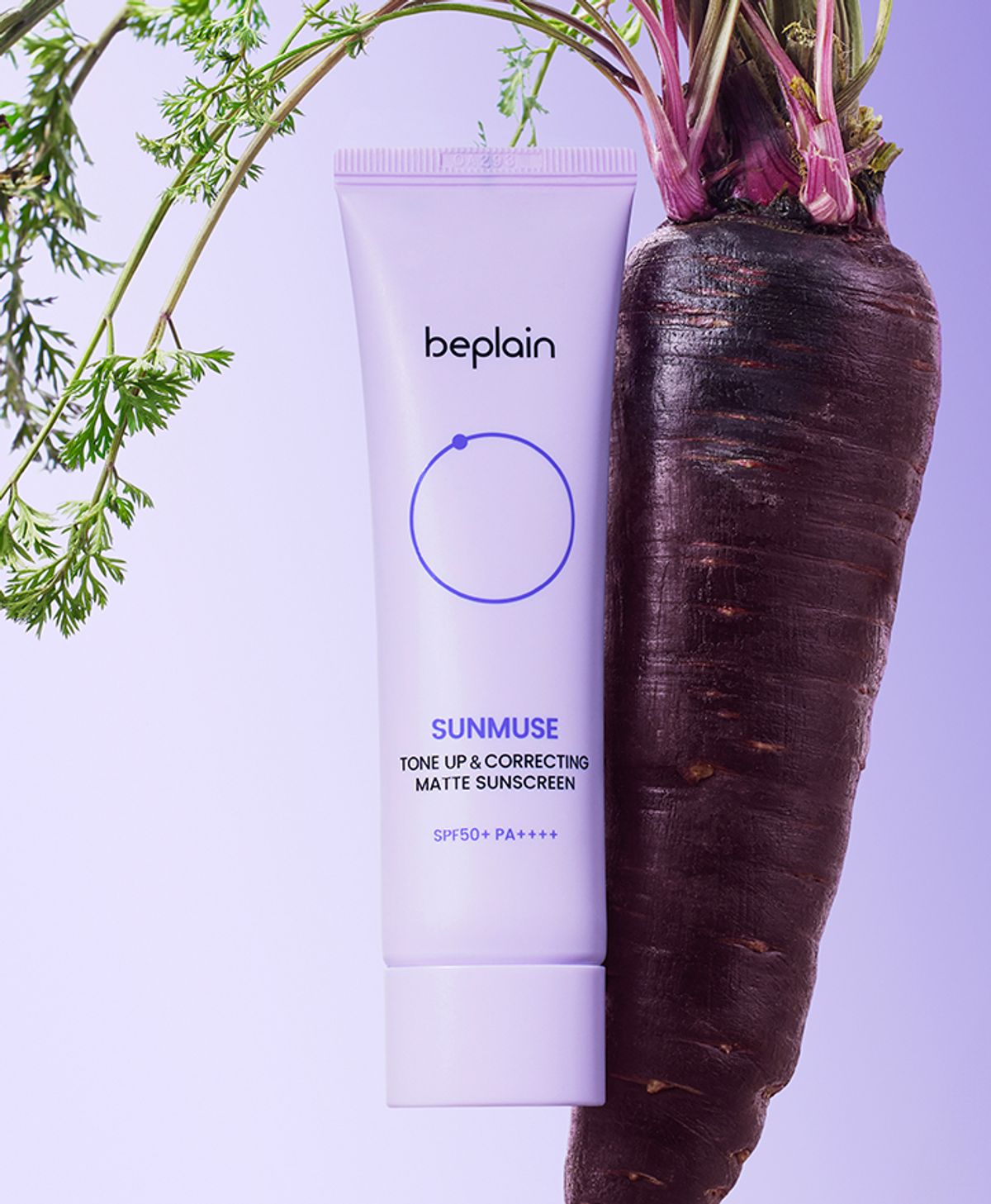 비플레인(BEPLAIN) 선뮤즈 톤업 & 코렉팅 매트 선크림 50ml