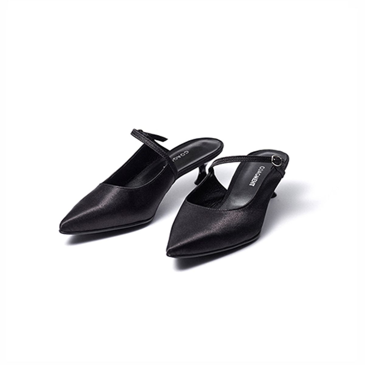 코아그먼트(COAGMENT) [Jane Mule] Satin Black