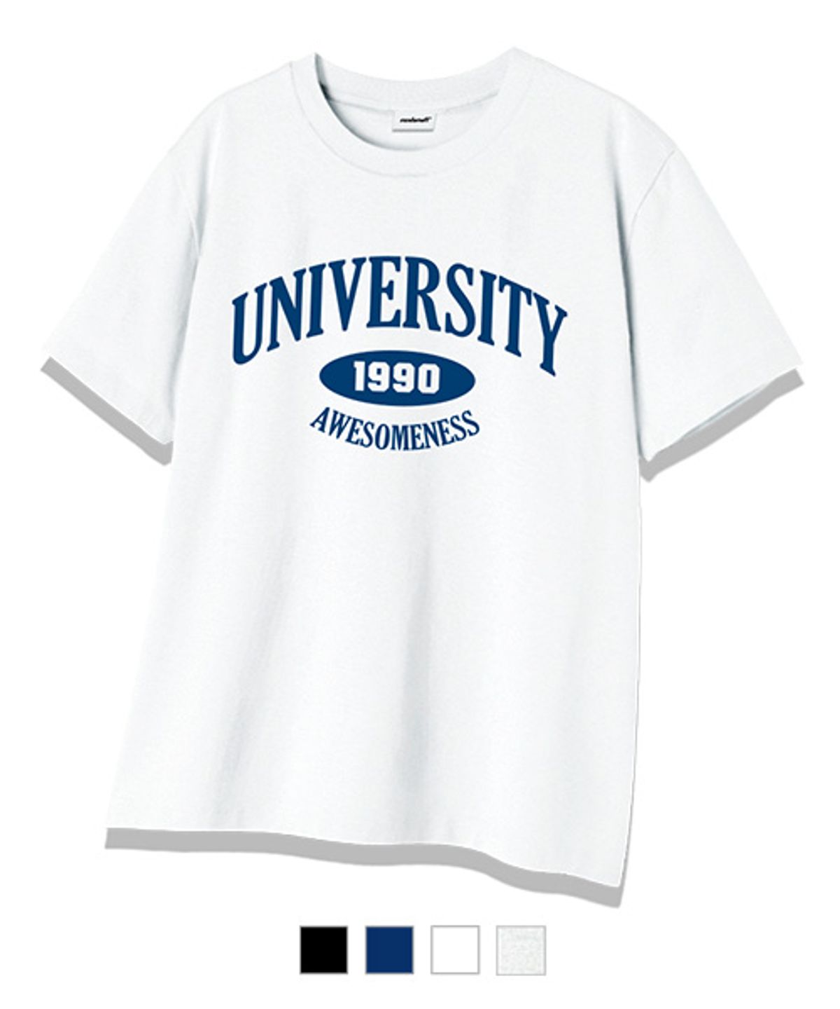 랜덤오프(RANDOMOFF) 1990UNIVERSITY T-SHIRT 반팔티 [4컬러]