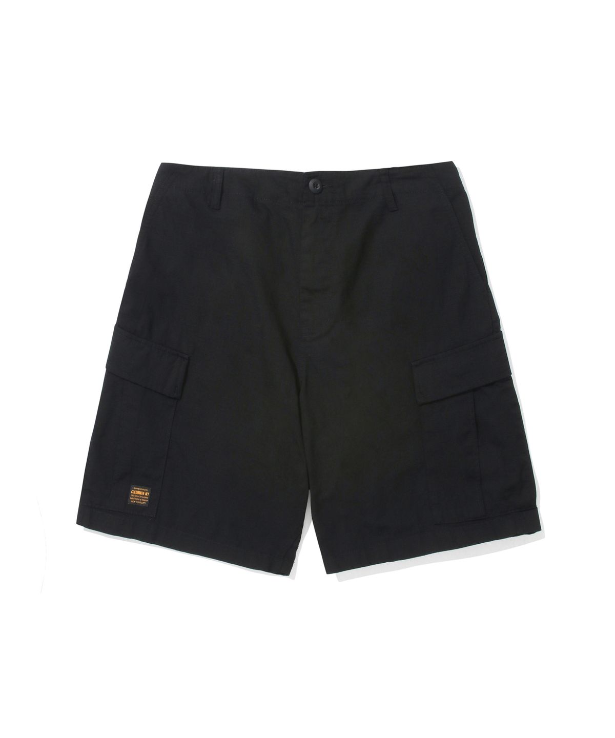 컬럼비아 유니버시티(COLUMBIA UNIVERSITY) M-LABEL LOOSE-FIT RIBSTOP POCKET SHORTS PANTS 블랙