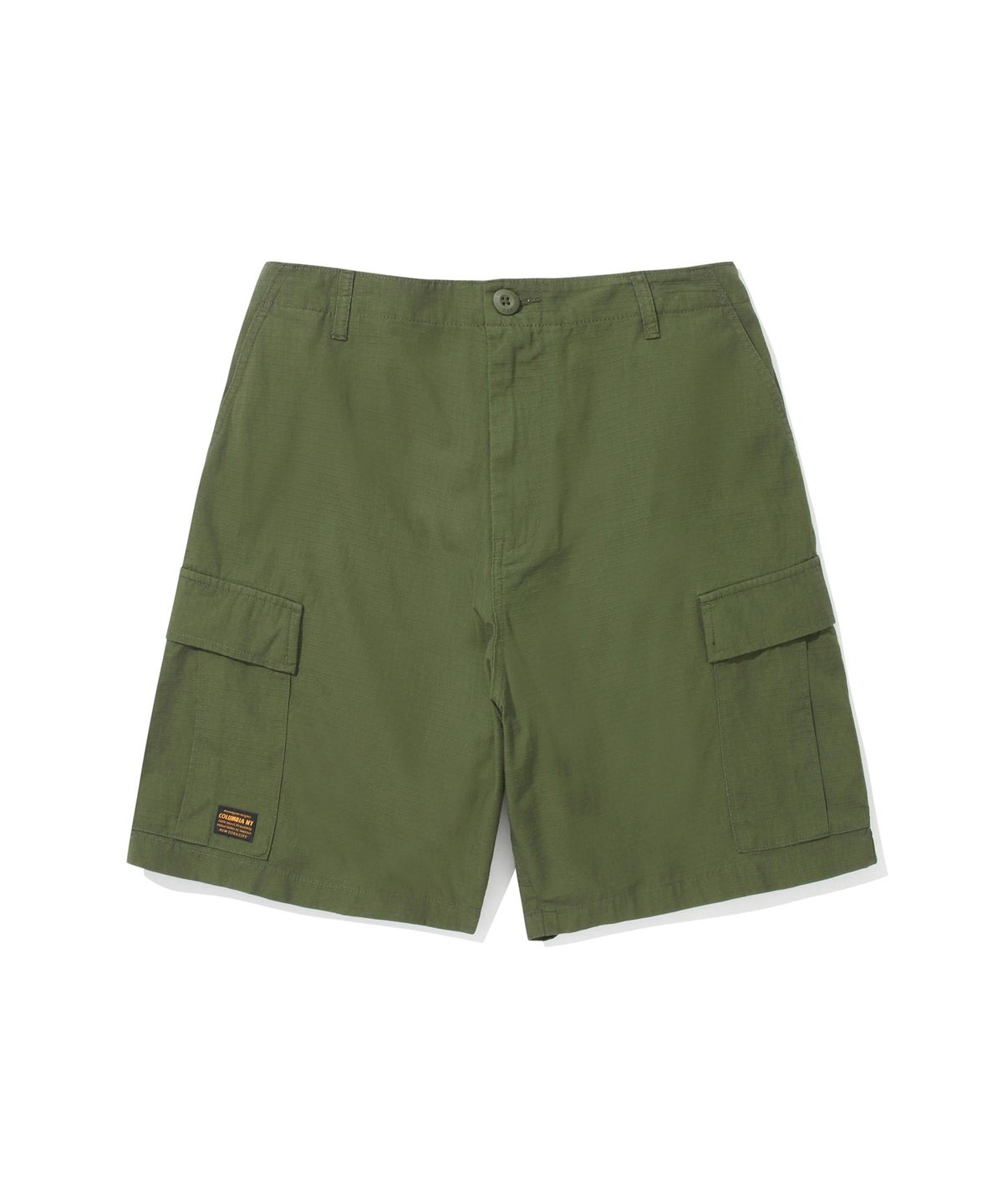 컬럼비아 유니버시티(COLUMBIA UNIVERSITY) M-LABEL LOOSE-FIT RIBSTOP POCKET SHORTS PANTS 헌터카키