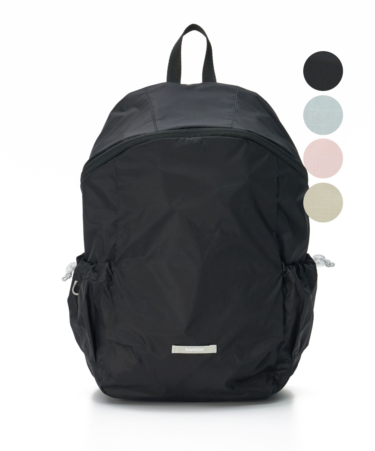 【RAWROW】DAY TRIP EASY BACKPACK RAWROW String Rucksack Black Daily Unisex Travel Backpack