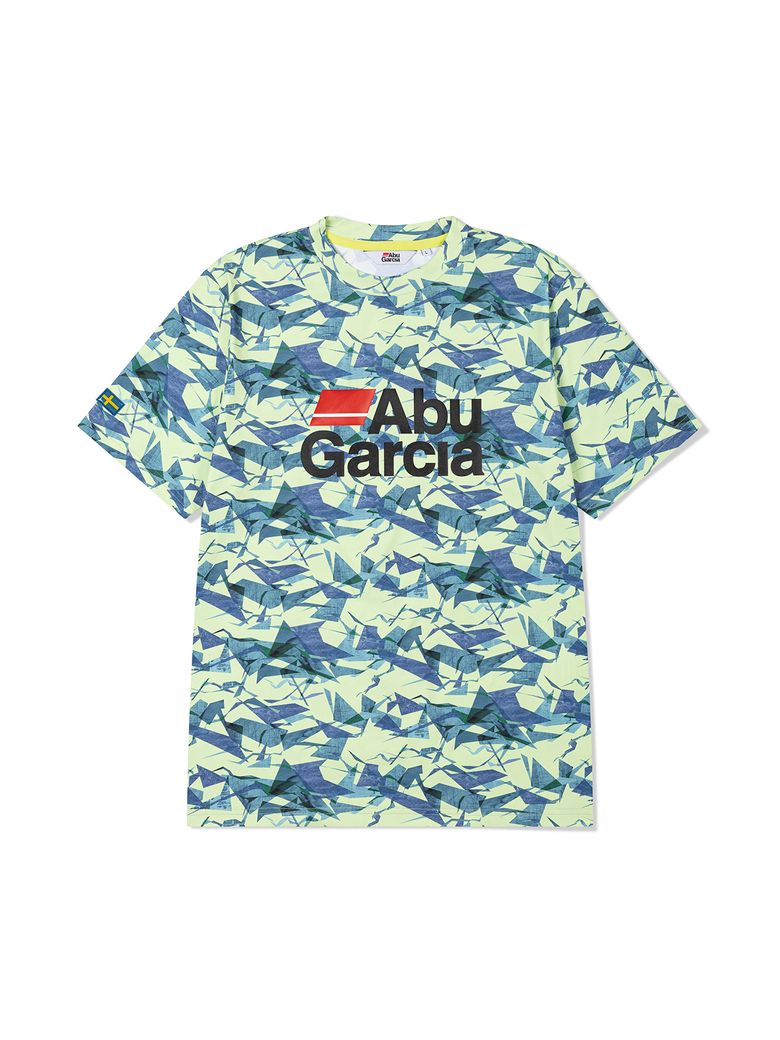 AOP 반팔 티셔츠 NEON GREEN