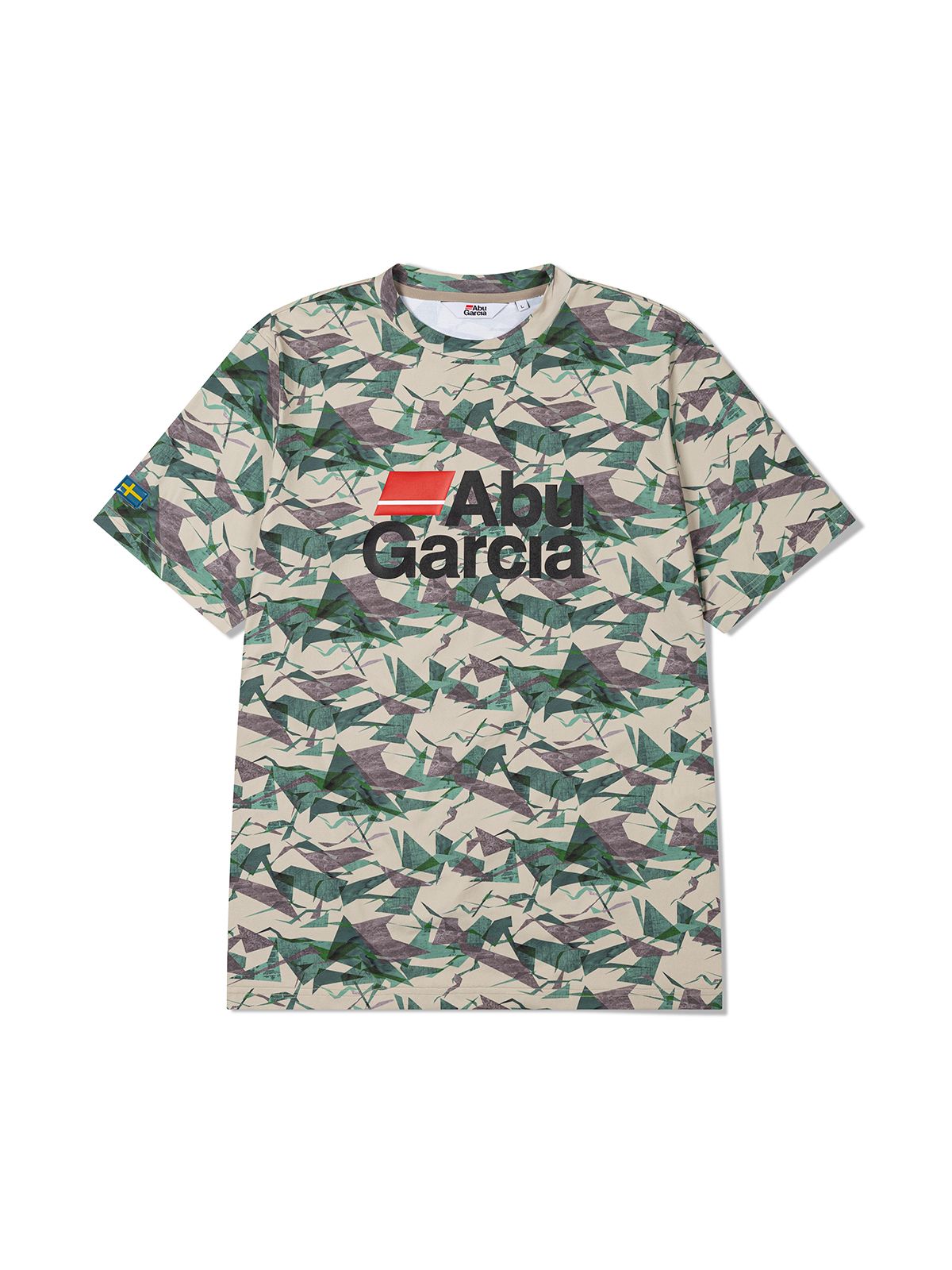아부가르시아(ABU GARCIA) AOP 반팔 티셔츠 BEIGE