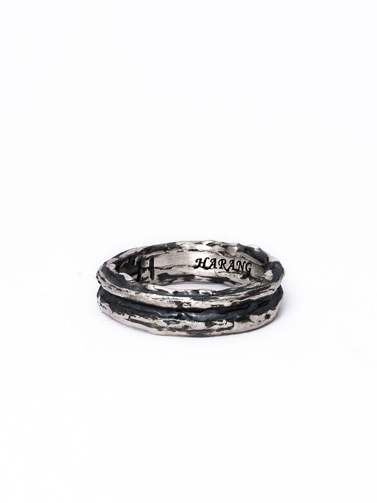 하랑(HARANG) HR 161R_Rough Line Texture Ring