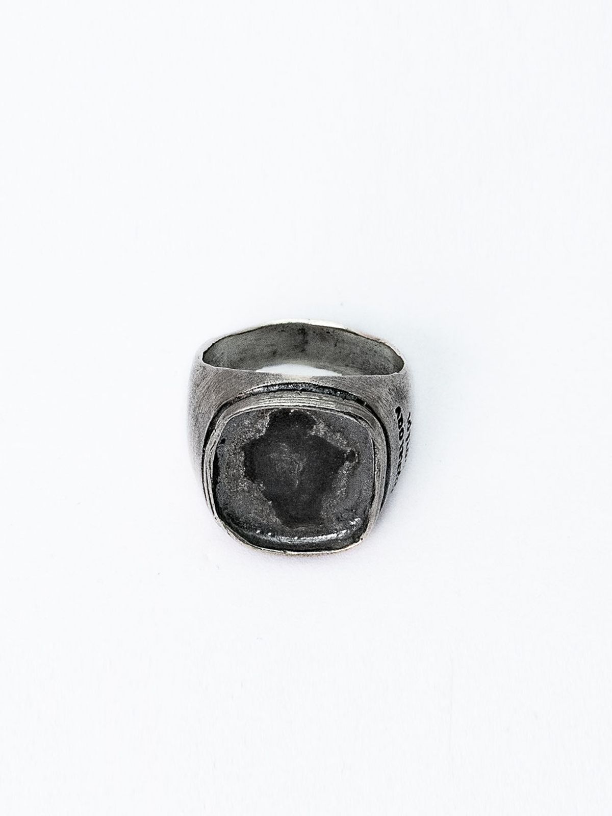 하랑(HARANG) HR 214R_Rectangle Silver Seal Ring