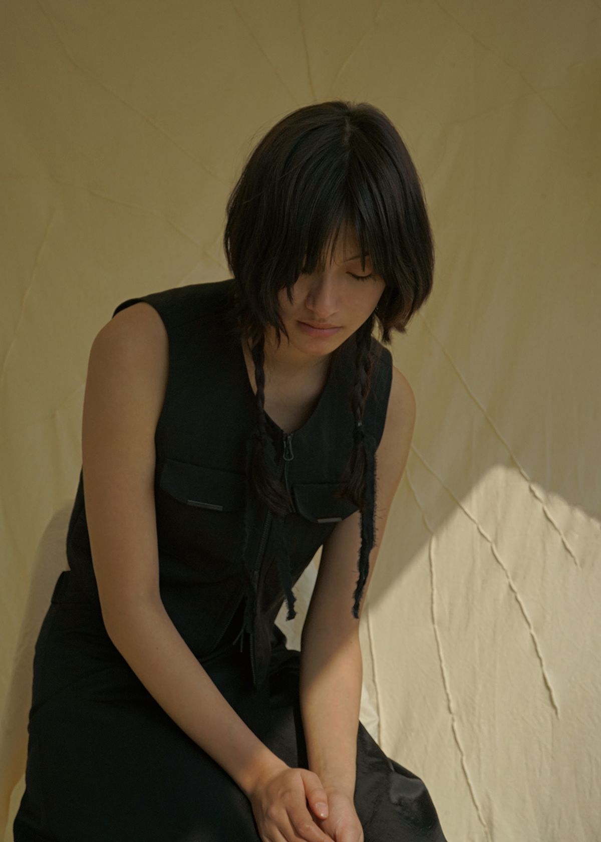 루드(LUDE) VEST_#01_KOREAN FABRIC