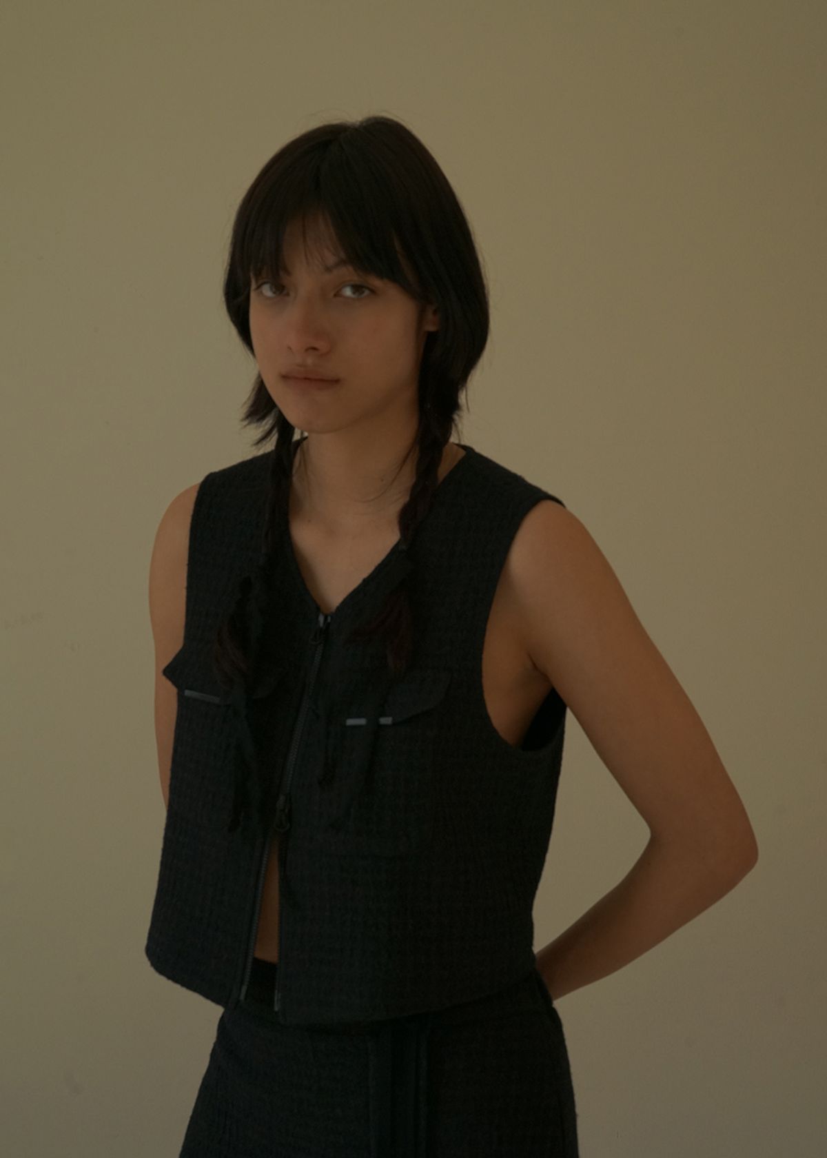 루드(LUDE) VEST_#01_ITALIAN FABRIC