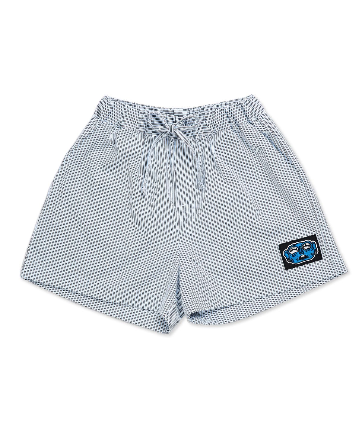 슈브토(SHVTO) Stripe boxer shorts white