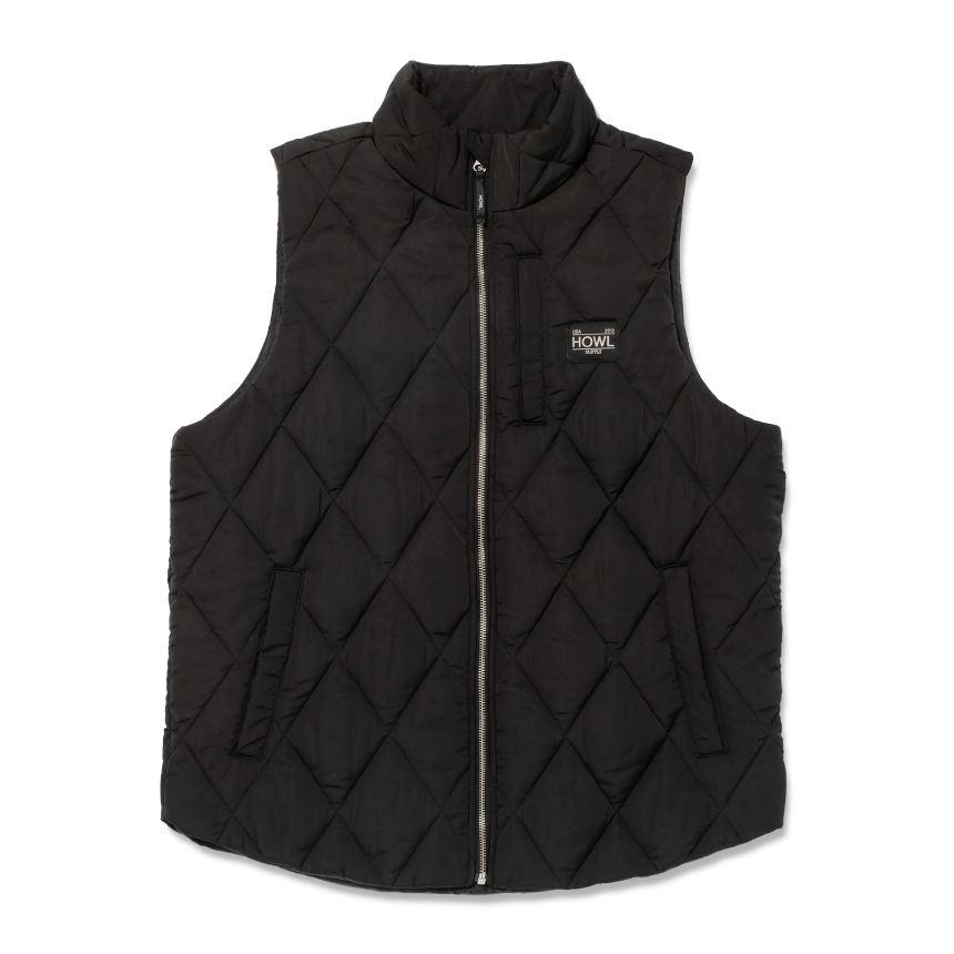2025 Howl Semi-Puffy Vest サイズL MUSINSA公式 | Howl Supply セミパピーベストブラック24/25