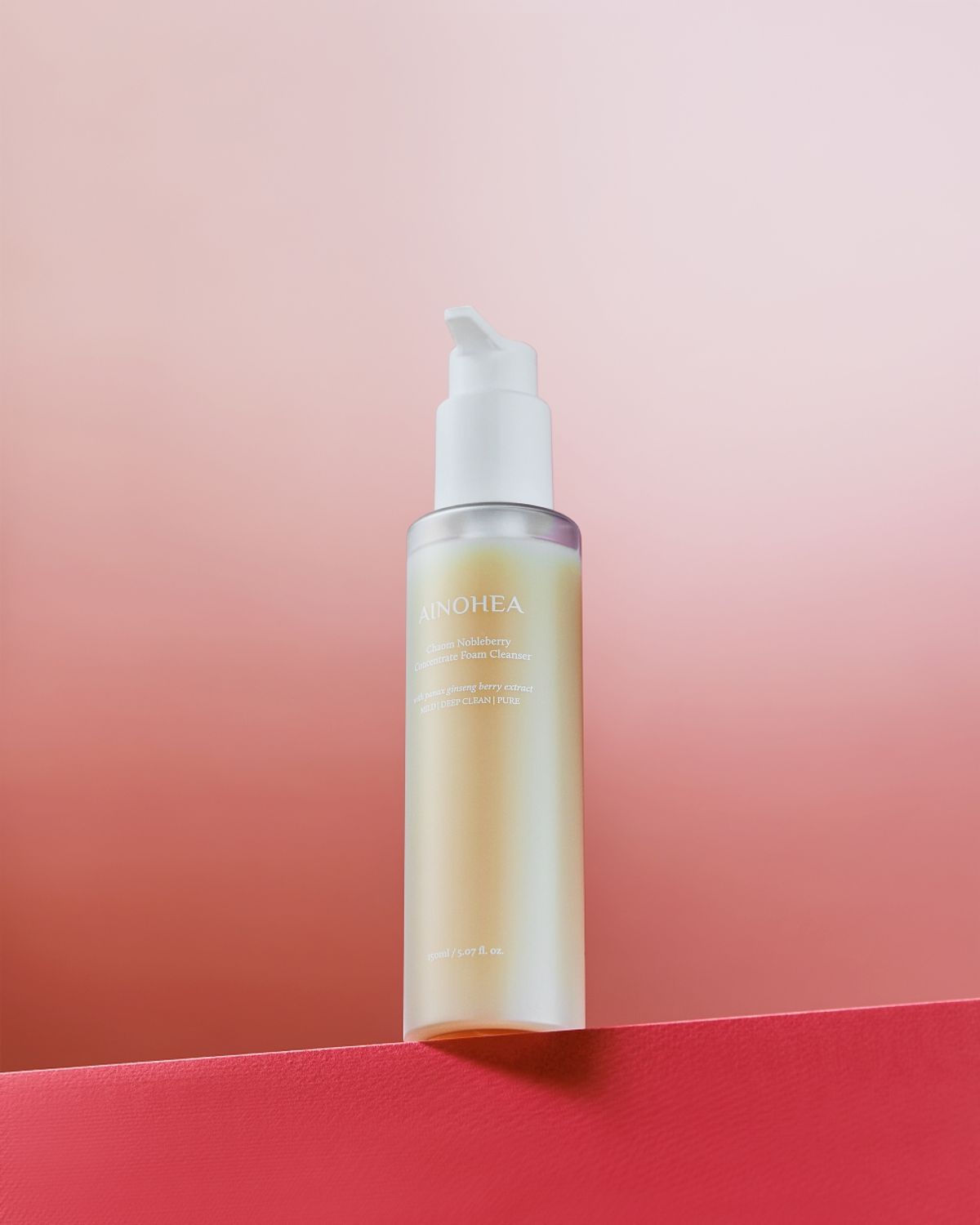 아이노헤아(AINOHEA) 차옴 노블베리 컨센트레이트 폼 클렌저 150ml
