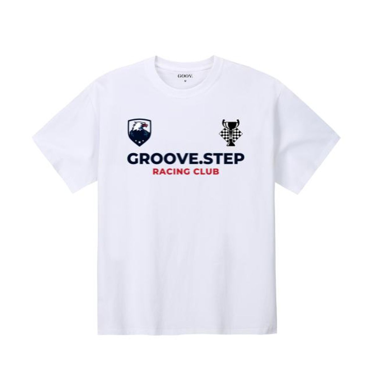 그루브스텝(GROOVESTEP) Amelia 아멜리아 오버핏 반팔 티셔츠 S0031