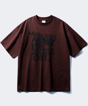 미드나잇 오일 반팔 버건디 SMST4630