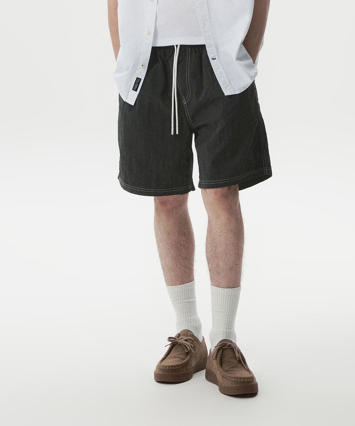 후아유(WHO.A.U) Surfing Bear Cooling Shorts(U) / WHTHG2601U
