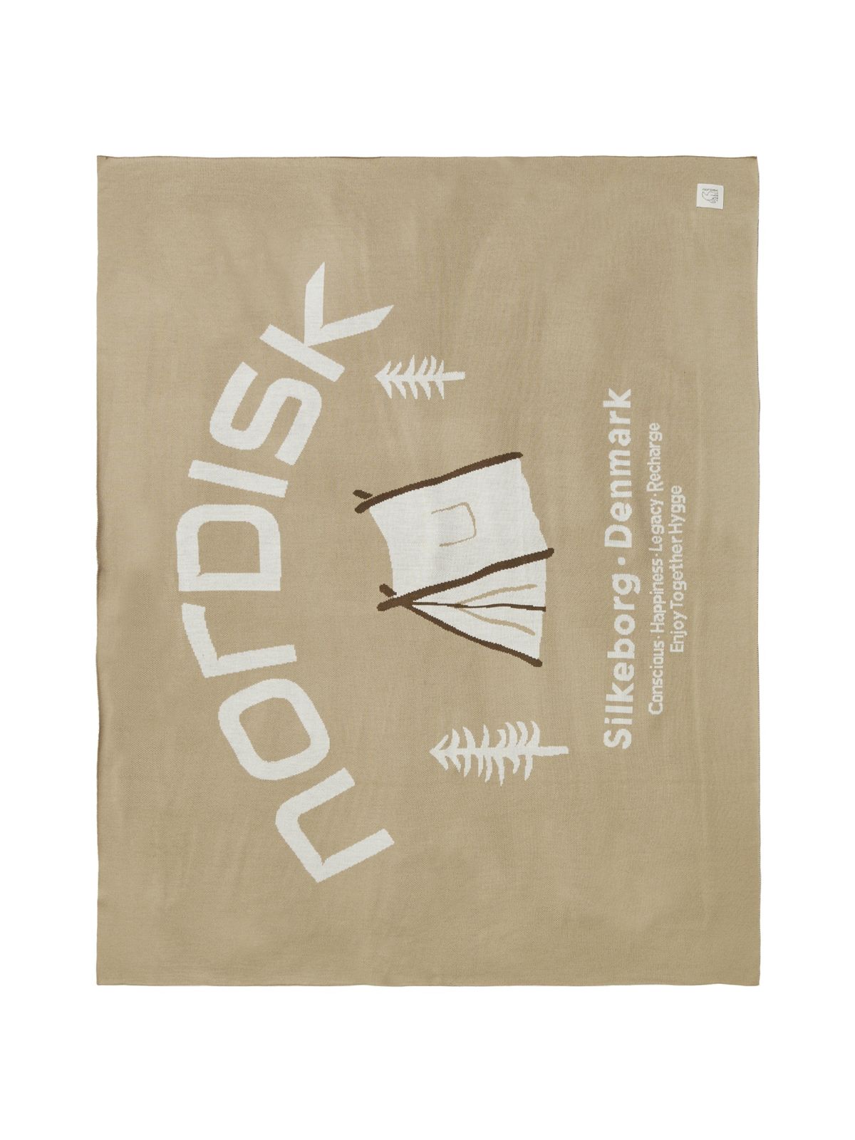 노르디스크(NORDISK) 니트 블랭킷_Light Beige
