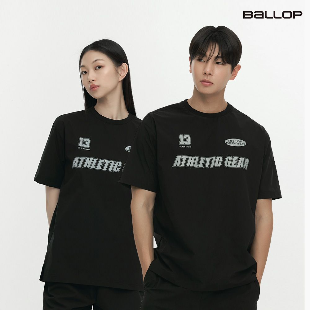 MUSINSA | BALLOP Flytech short sleeve black