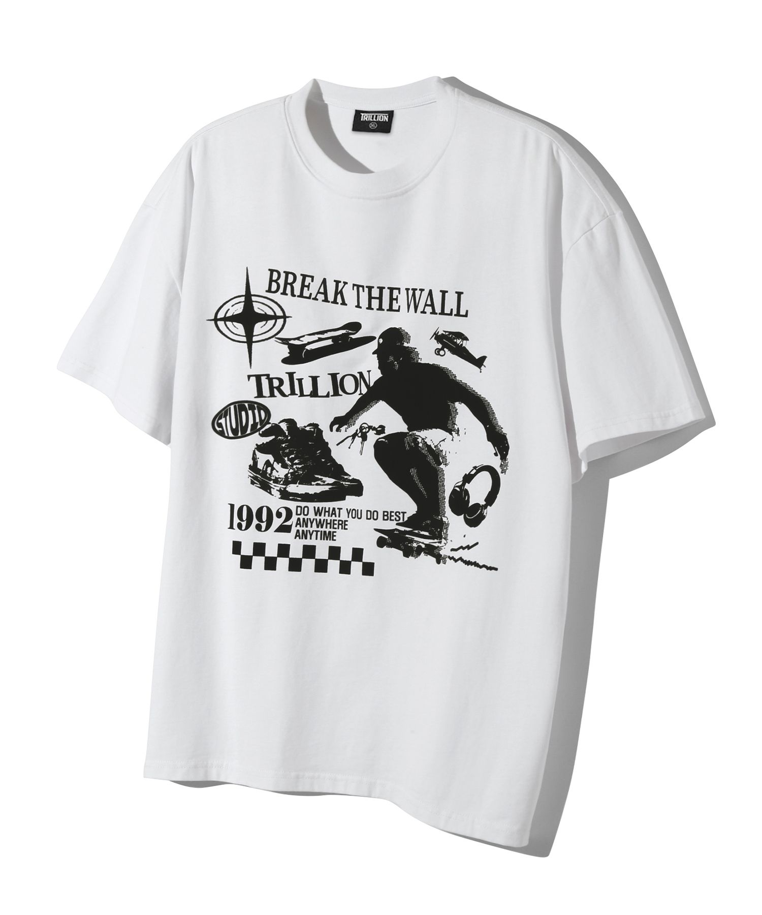 Texas State Bobcats Vintage T-Shirt – Distressed Retro Tee, White - View #7