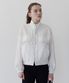 STAND COLLAR BLOUSON WHITE