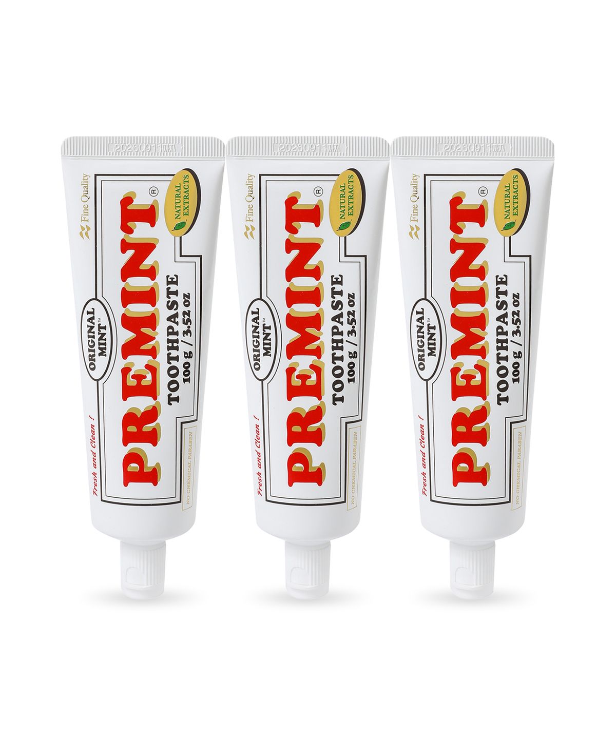 프레민트(PREMINT) 오리지널민트 치약 100g 3pack