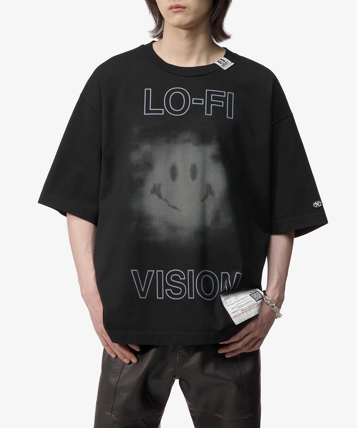 MUSINSA | MAISON MIHARA YASUHIRO Smiley Face Short Sleeve T