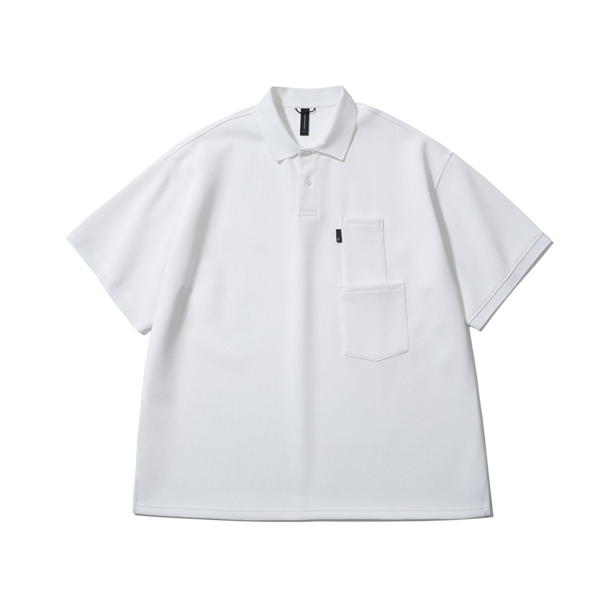 모이프(MOIF) [SS24]WIDE POLO H/S SHIRT / OFF WHITE