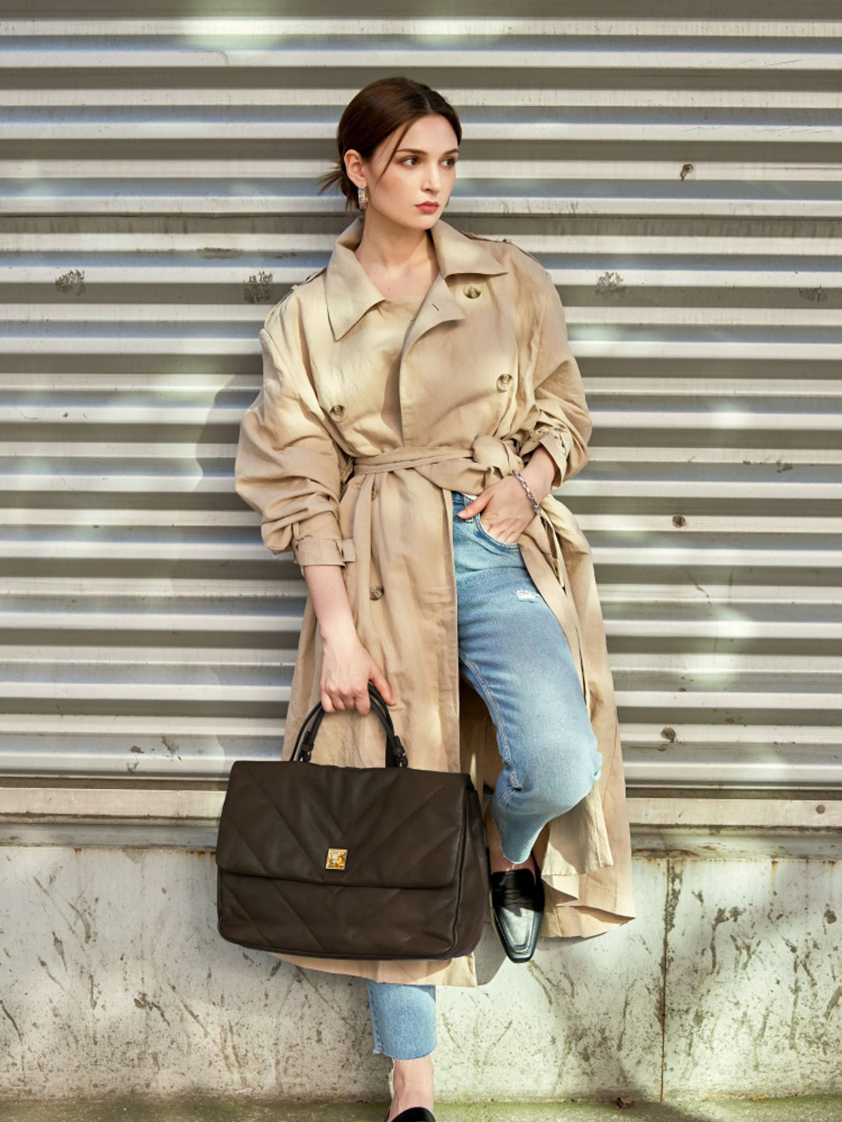 슈퍼문(SUPERMOON) 핸드백스타일 여성서류가방 토트백