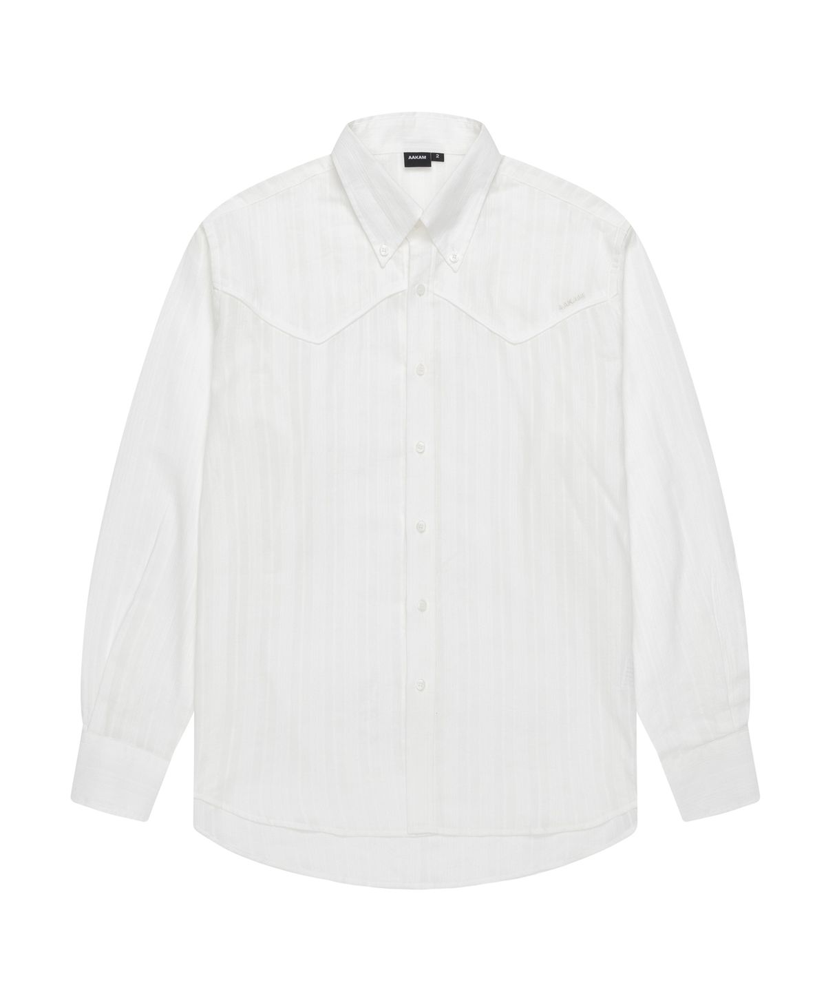 아캄(AAKAM) Western Cotton Shirts (White)