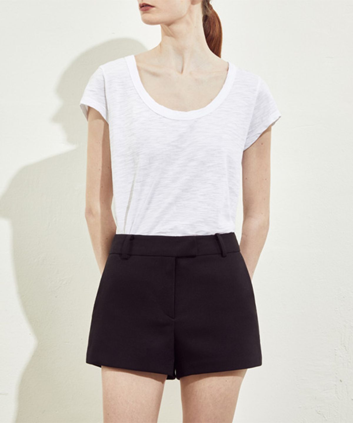 리디피(RIDIFI) LOW WAIST SHORT PANTS_BLACK