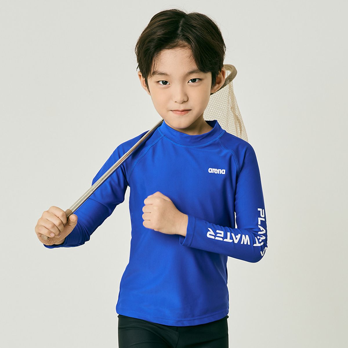 아레나 키즈(ARENA KIDS) 플레닛 아동 레저 래쉬가드 A4BB1BC02BLU
