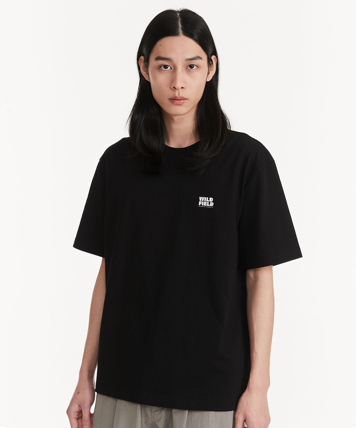 힐리먼트(HELEMENT) 와일드필드 반팔티셔츠 (BLACK)