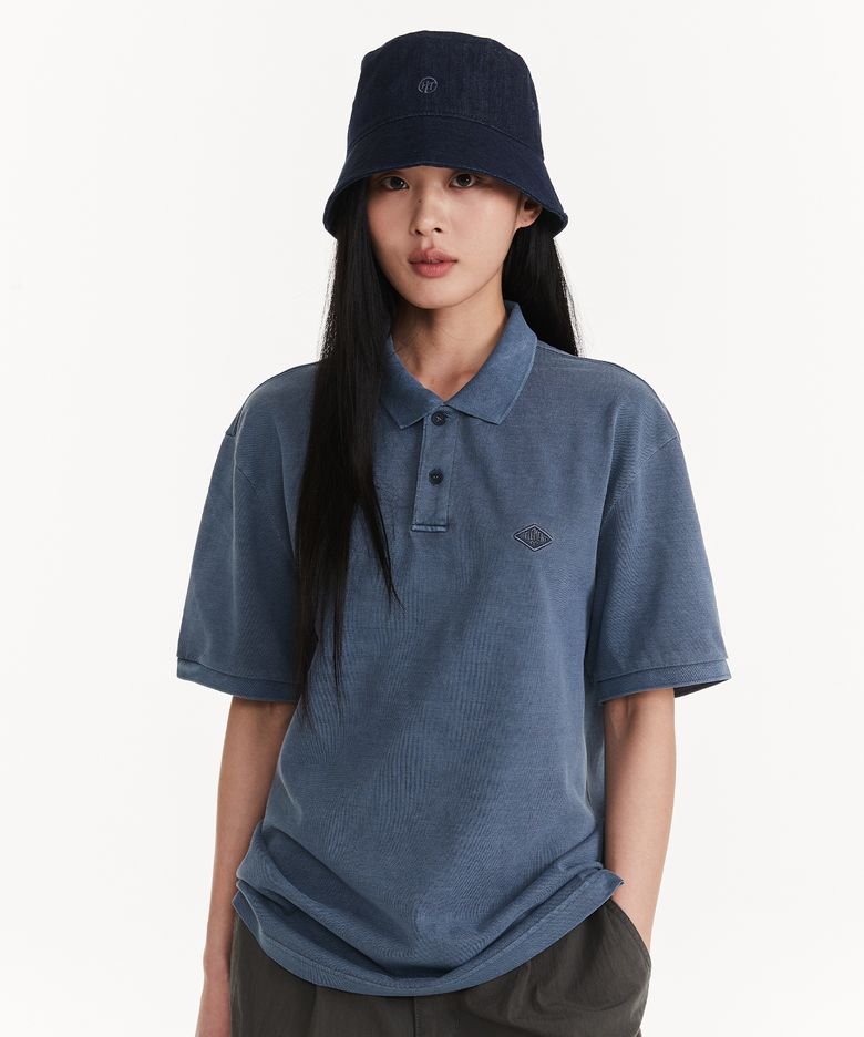 오딘 피그먼트 PQ 반팔 (NAVY)