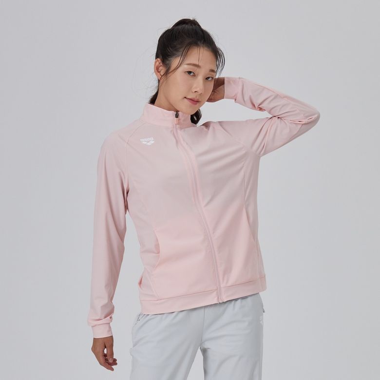 라이트 여성 트레이닝 자켓 S4ML1SJ04LPK