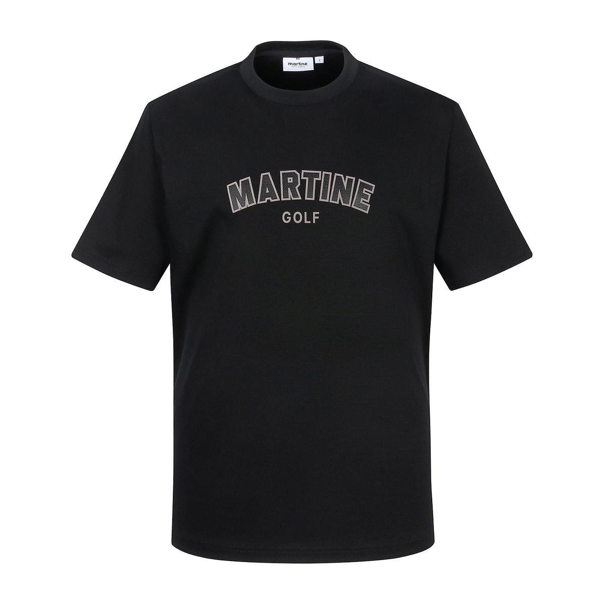 마틴골프(MARTINE GOLF) Collaboration Regular Fit T-Shirts_Black (Men)