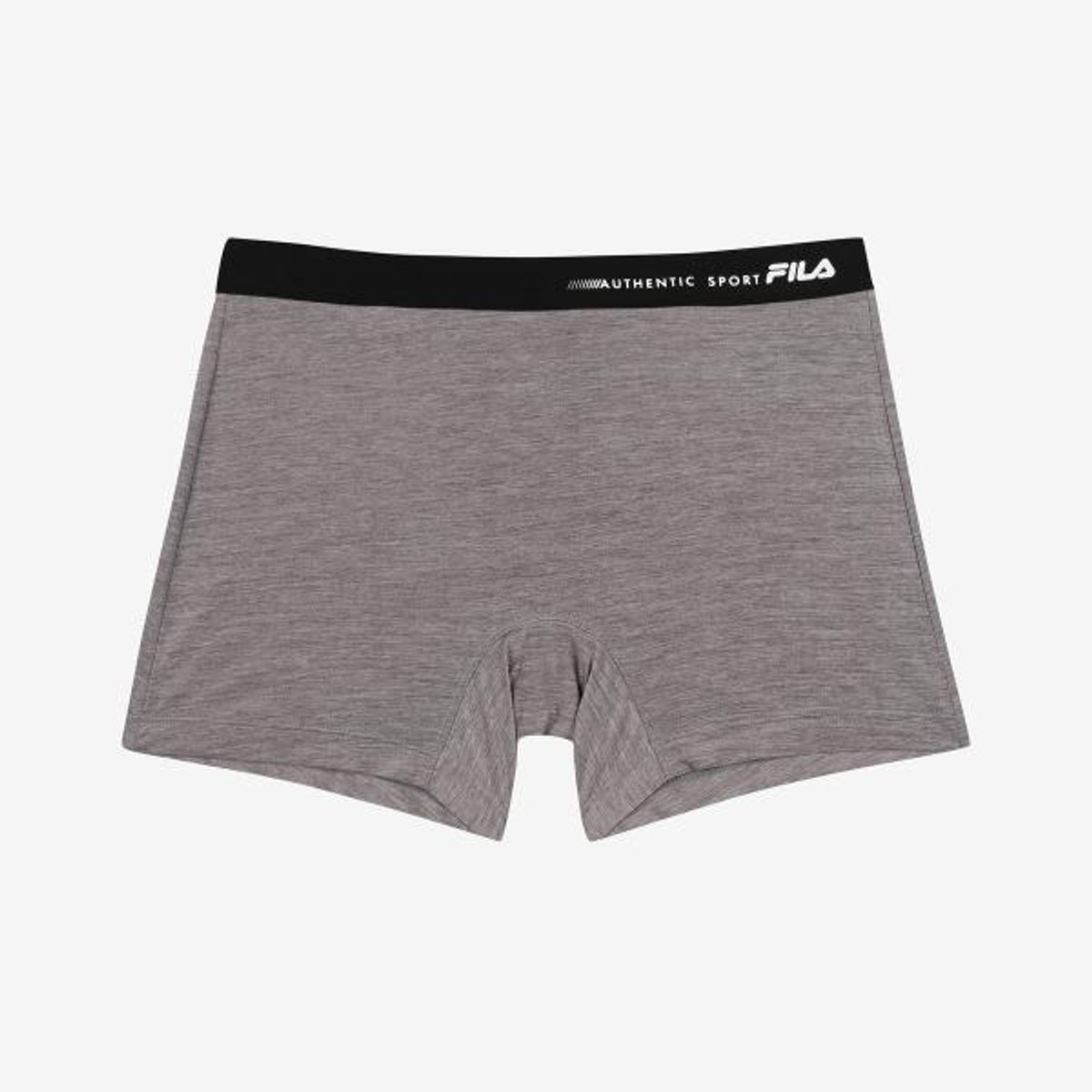휠라언더웨어(FILA UNDERWEAR) 액티브 아웃밴드 사각 드로즈(FI4DRG1047FMLY)