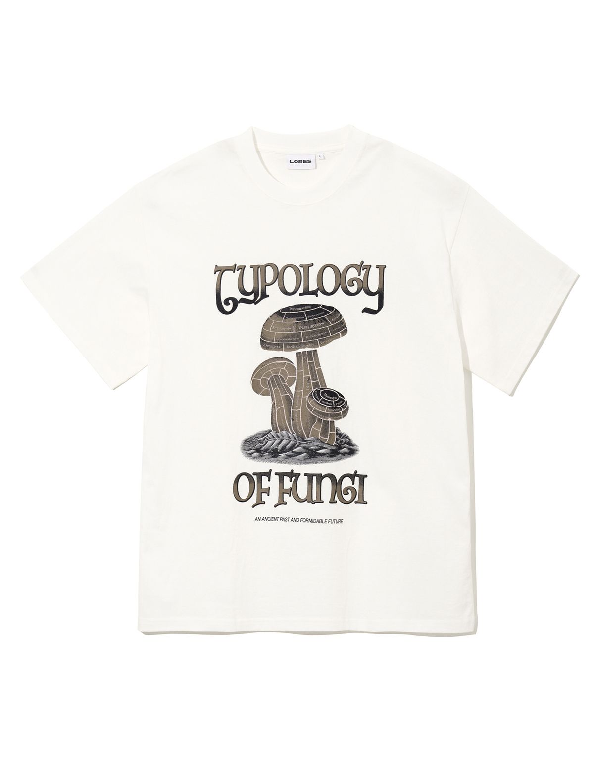 로어즈(LORES) Fungi S/S Tee - Cream