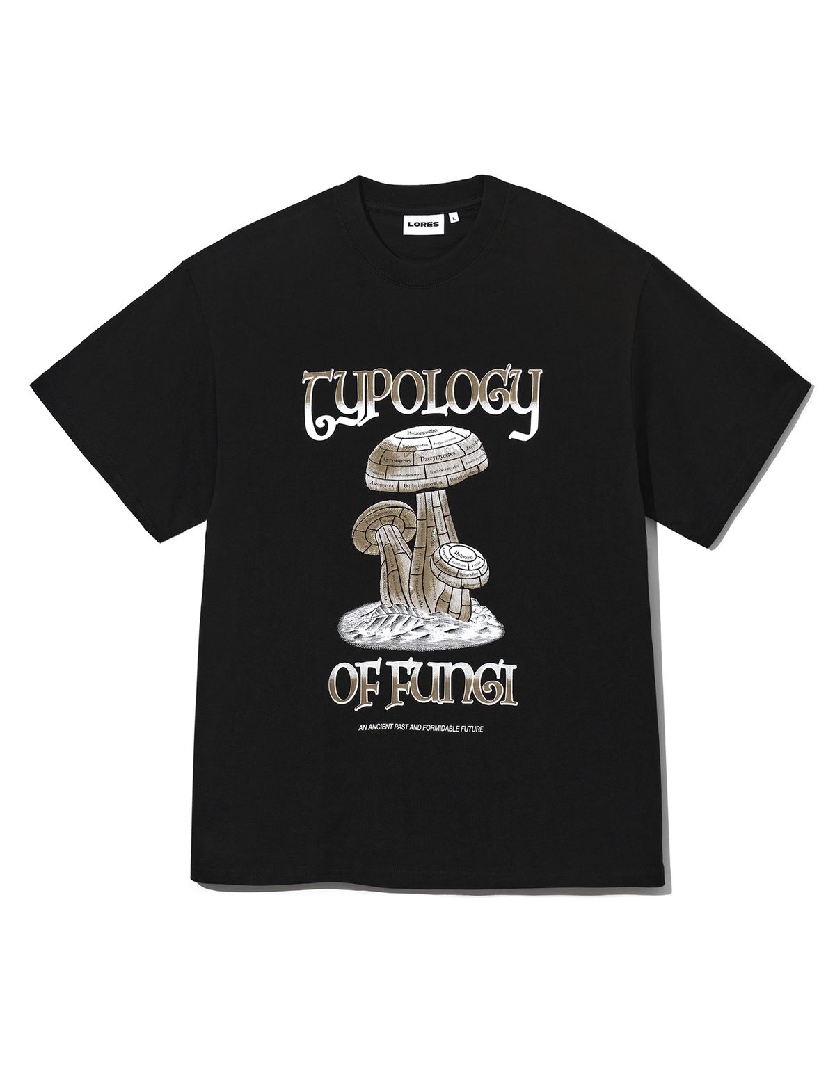 로어즈(LORES) Fungi S/S Tee - Black