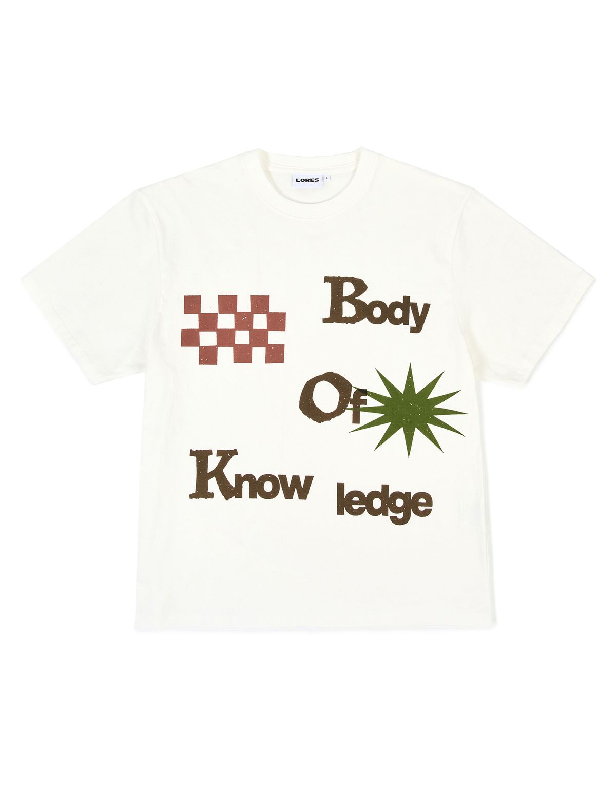 로어즈(LORES) B.O.K S/S Tee - Cream