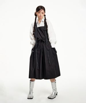 크로스 체인 원피스 에이프런 2size