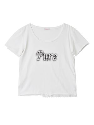 퓨어 그런지 티셔츠 (화이트)