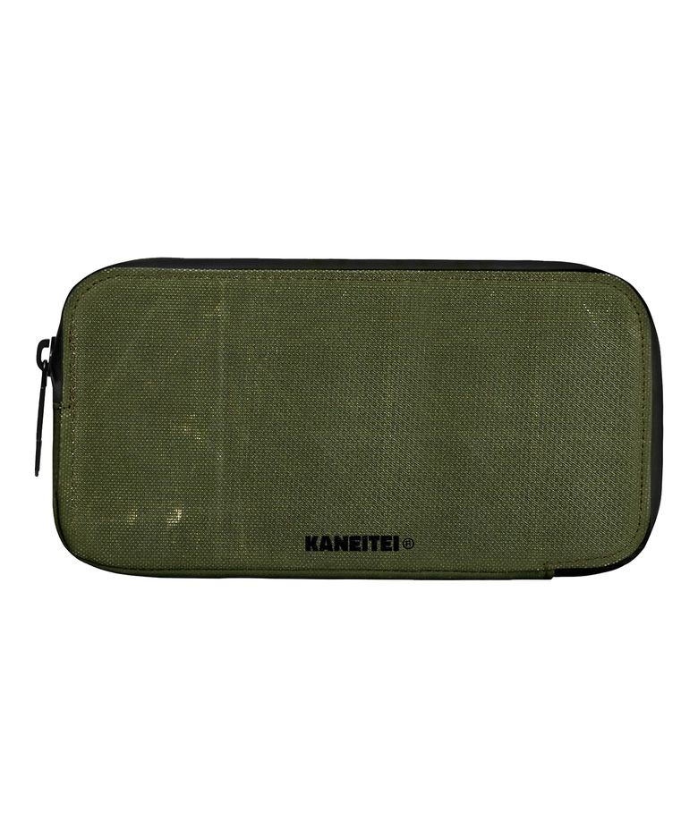 BRICK ZIP WALLET L (OLIVE DRAB) / UPCYCLED