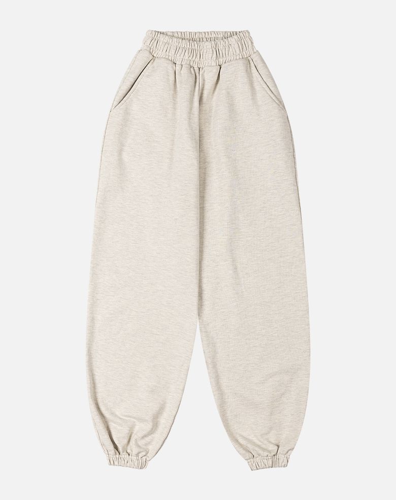 I LOVE K- jogger pants (oatmeal)