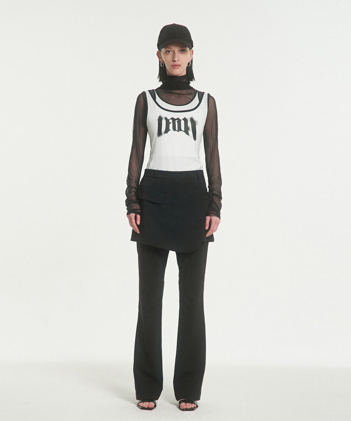 메아(MEA) SLIM TUNIC [WHITE]
