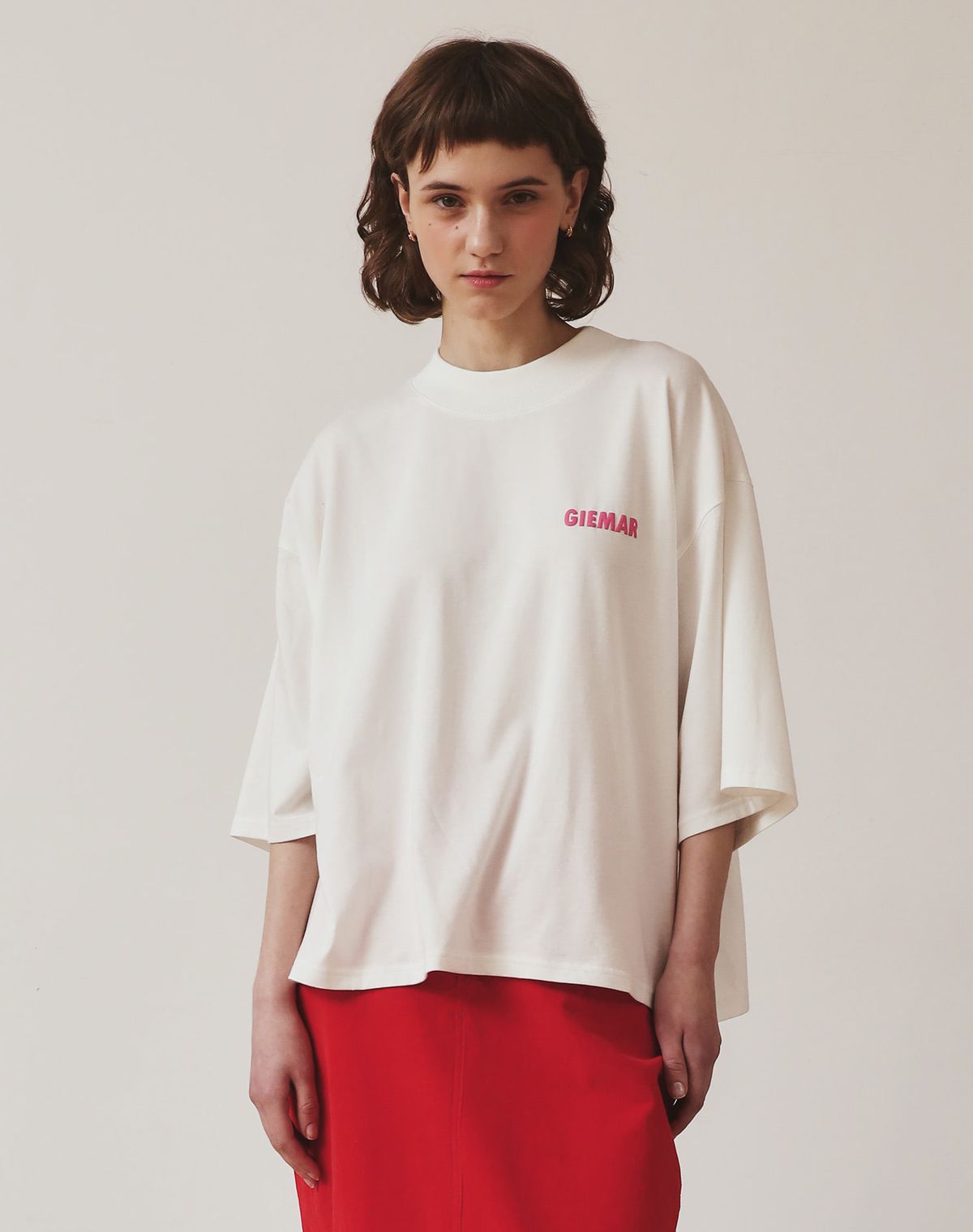 지에마르(GIEMAR) GIEMAR TIGER COTTON MODAL TEE