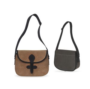 Mini Field Bag_Waxed Canvas (미니크로스백)