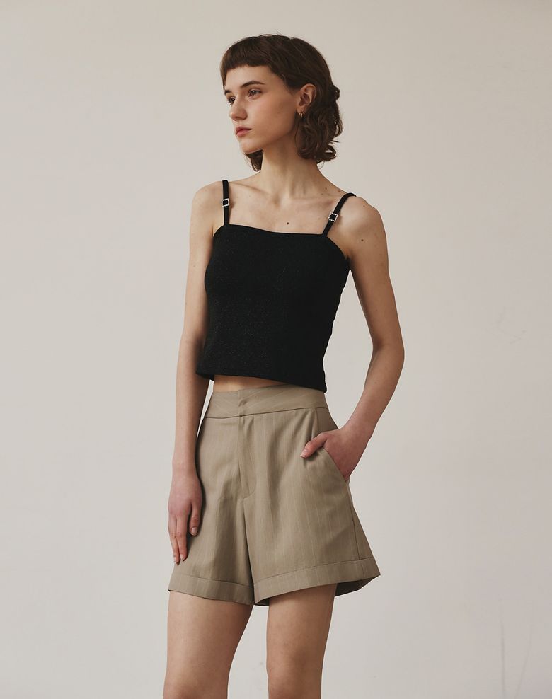 STRIPE PANTS KHAKI