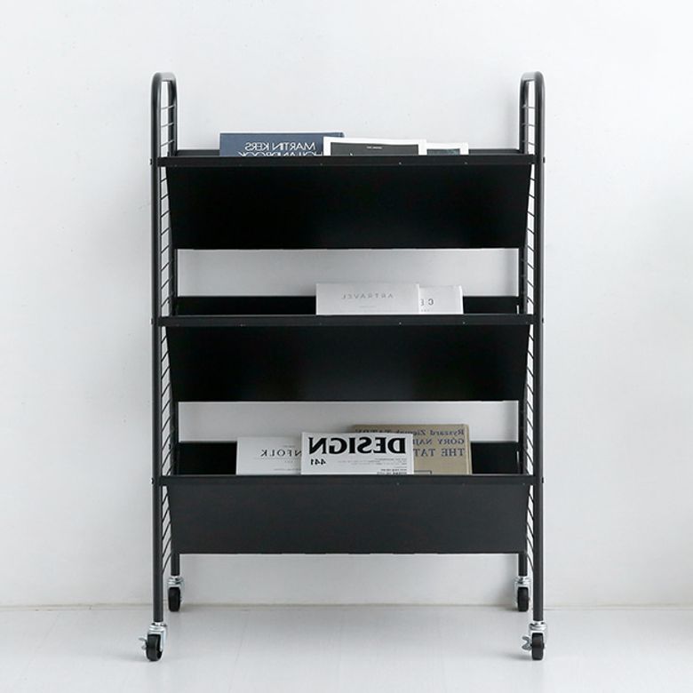 RATNER 책꽂이 트롤리 3단