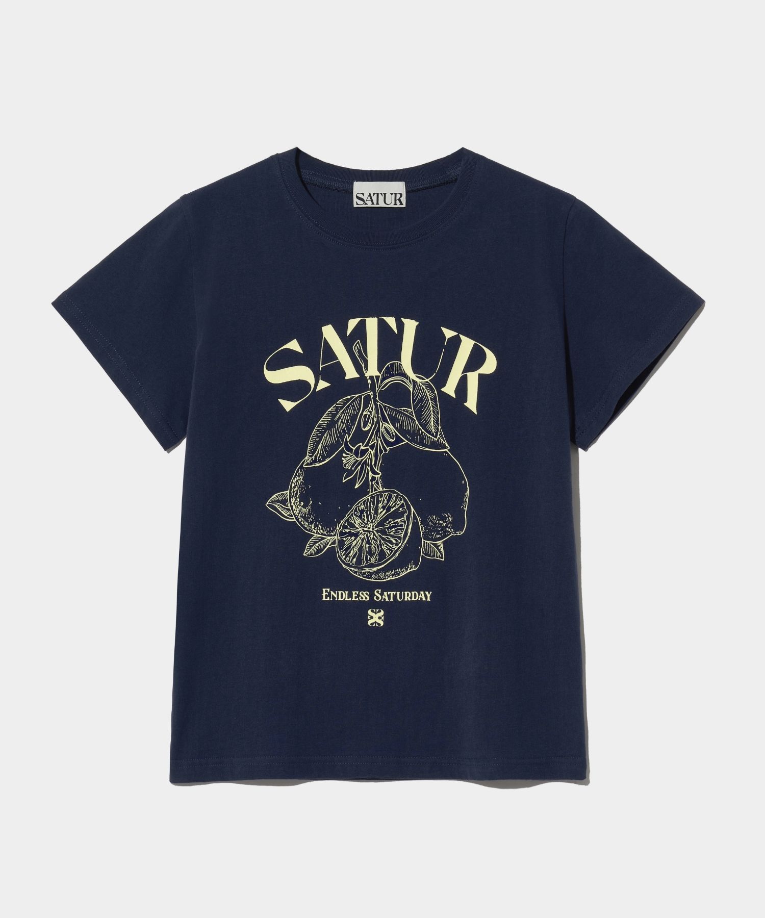 MUSINSA公式 | SATUR (W) Capri Citron Drawing Summer Graphic